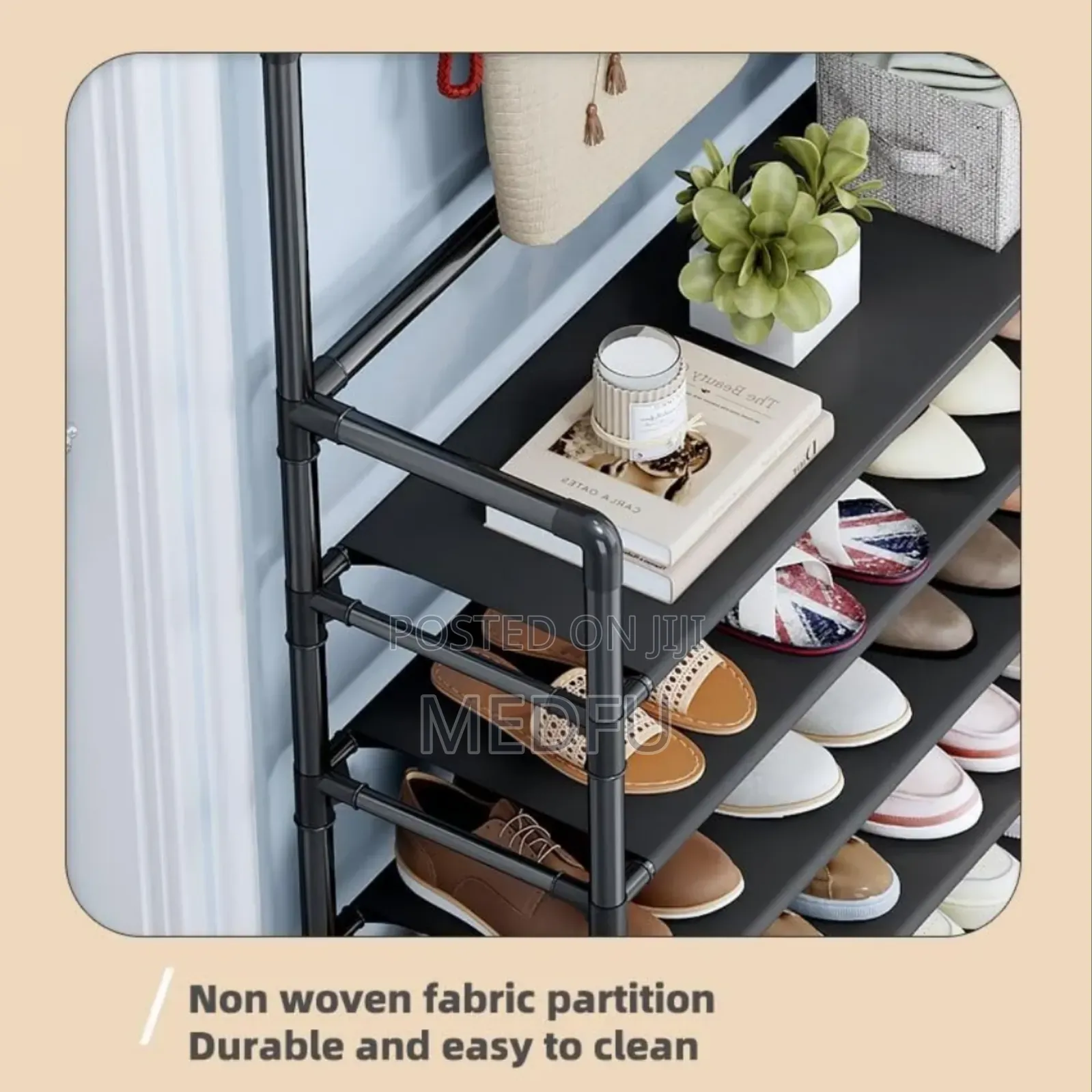 New Simple Floor Clothes Rack