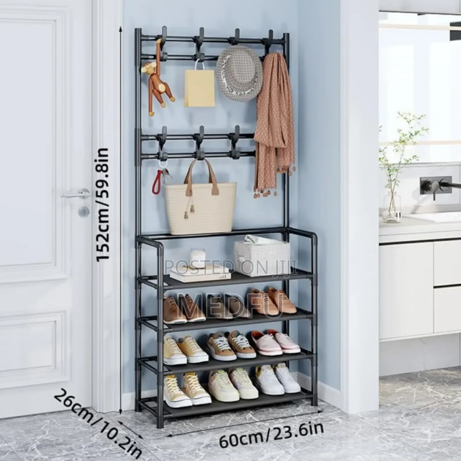 New Simple Floor Clothes Rack