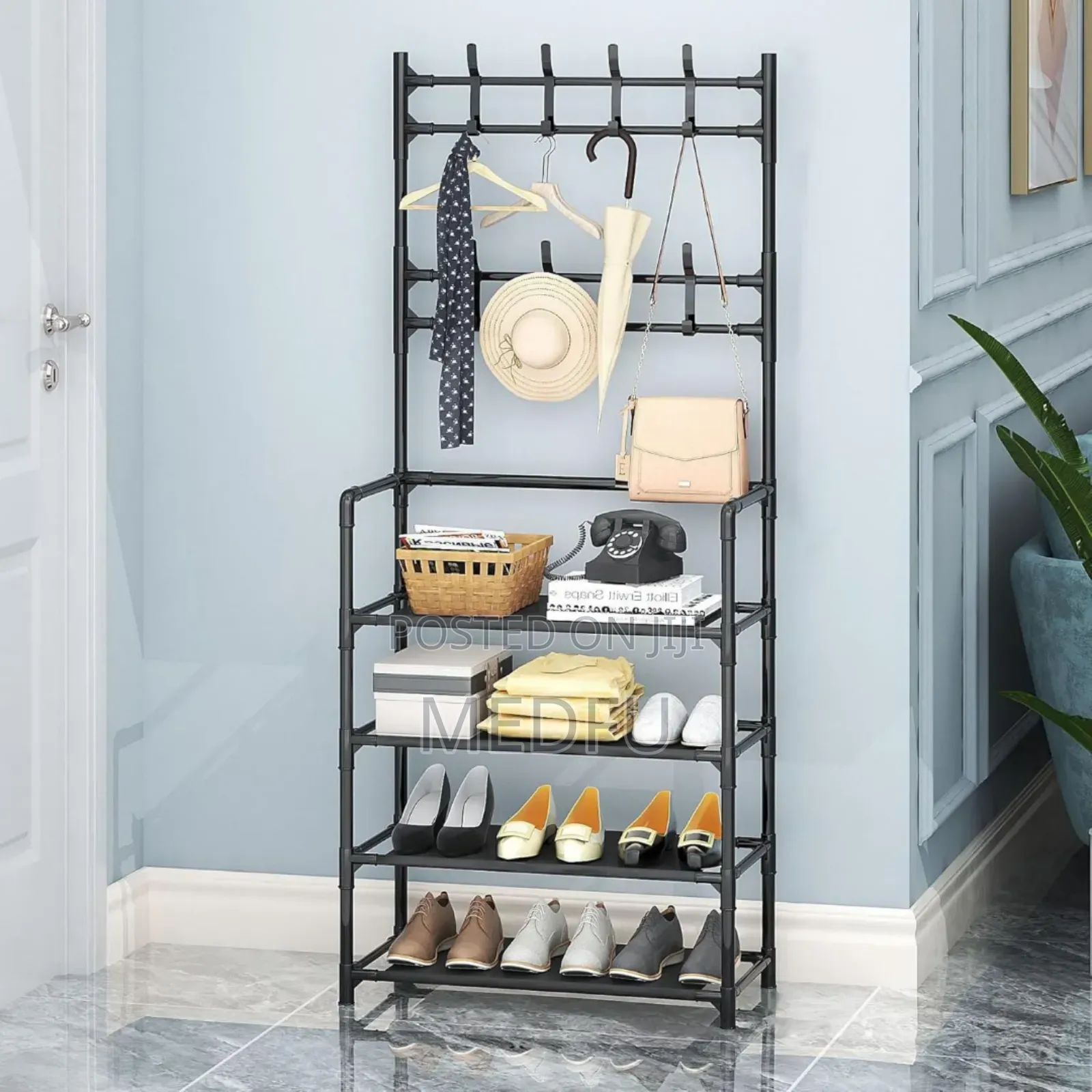 New Simple Floor Clothes Rack