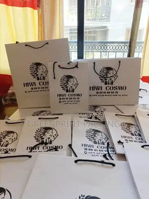 Medium Size Paper Bag With Beautiful Print