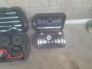 20kg Dumbbells / 46kg Barbel