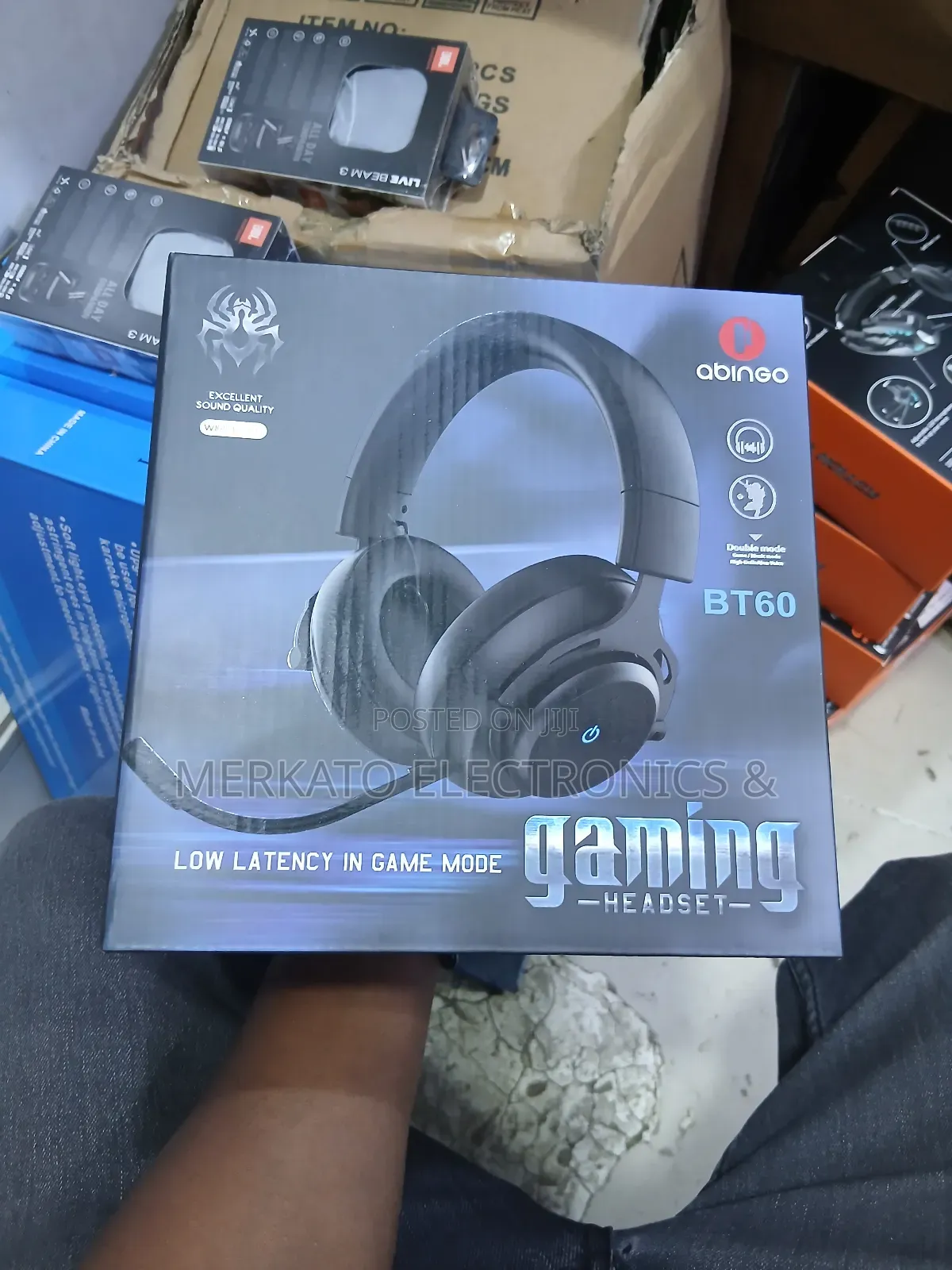 Abingo Gaming Headset Bt60 | High Quality
