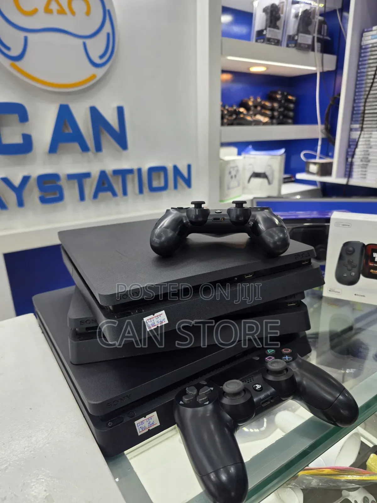 Playstation 4slim With 2controller Update Version አለንንንን