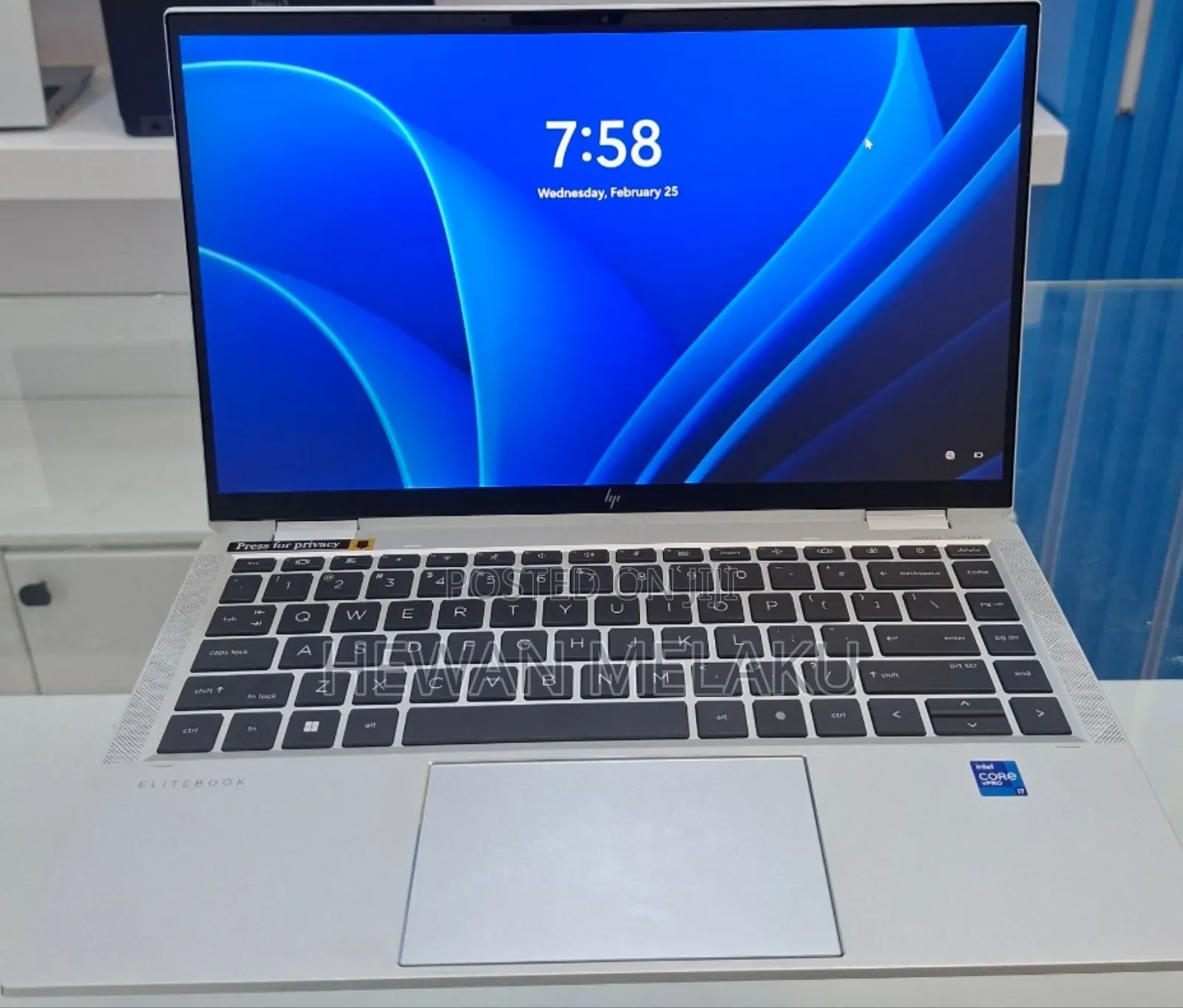 New Laptop HP EliteBook 1040 G8 32GB Intel Core i7 SSD 512GB