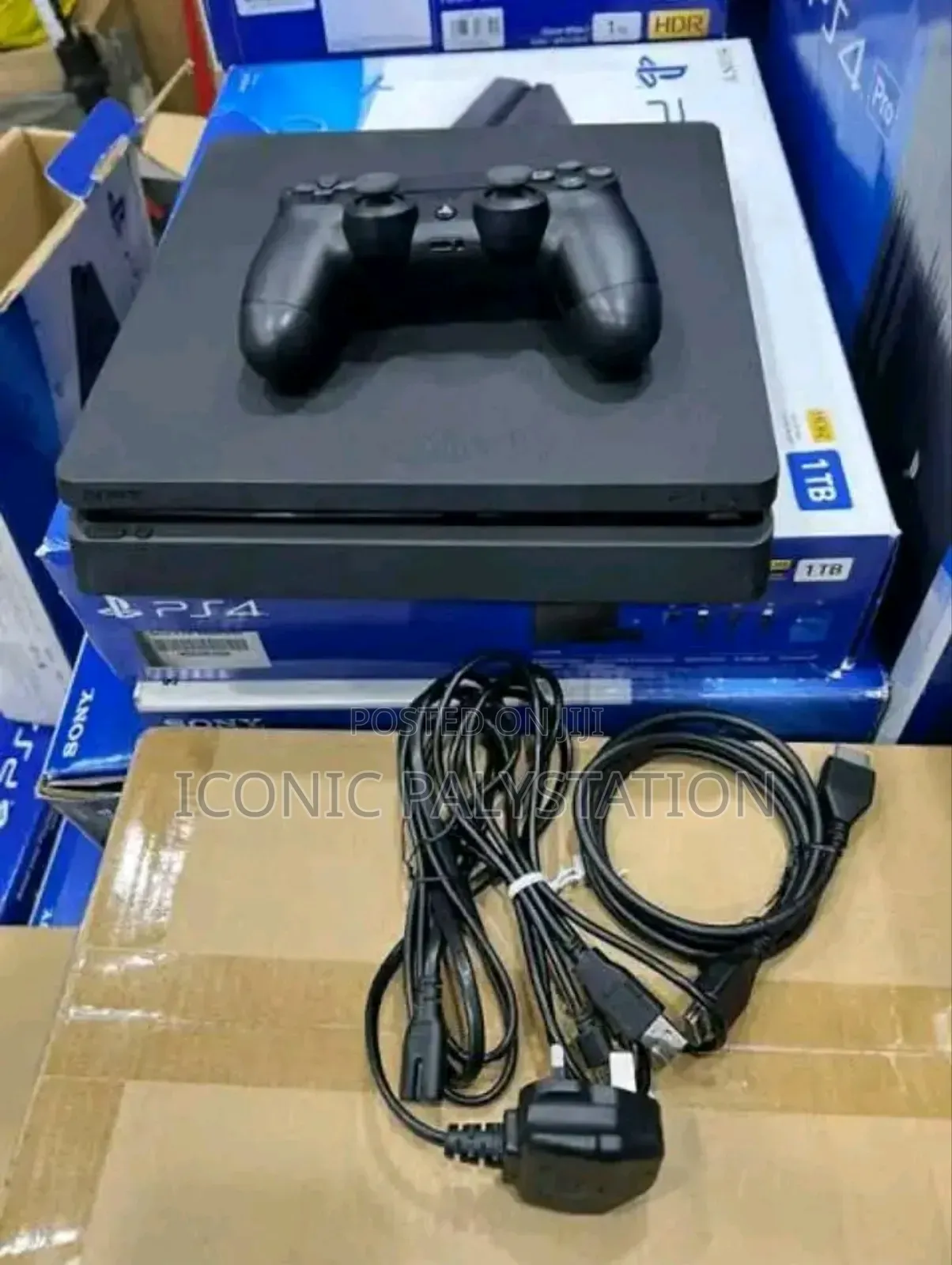 Packed Palystation 4 Slim Is Here for Gamers