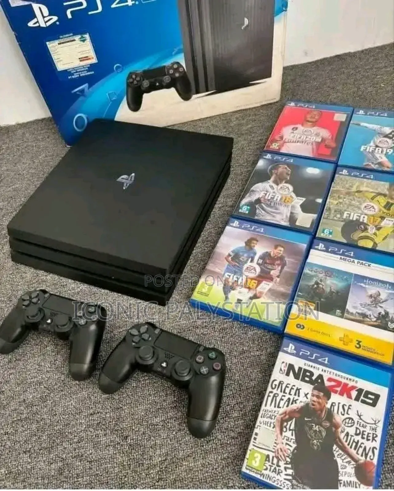 Packed Palystation 4 Pro Is Here for Real Buyers With Warranty