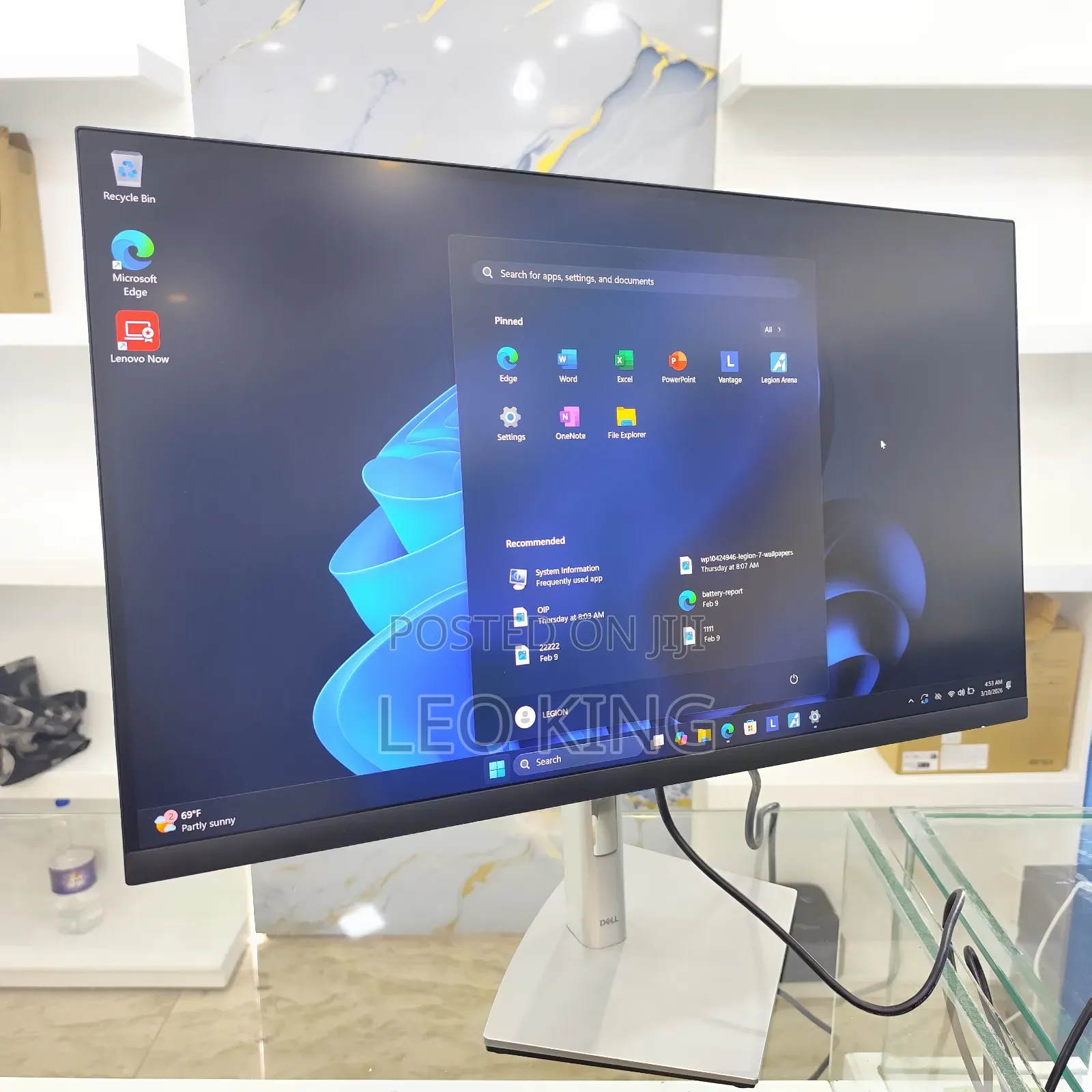 Dell Usb-C Monitor, 27" Uhd Ips Panel, 60hz Rf 16:9 Ar