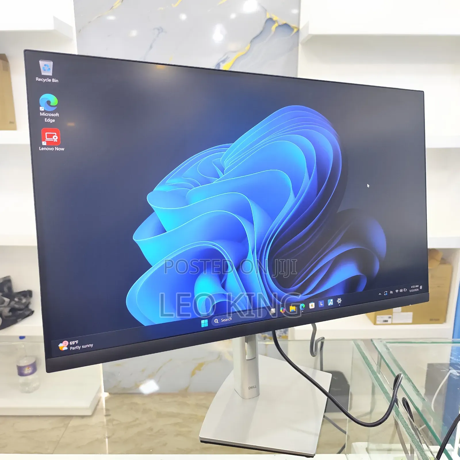 Dell Usb-C Monitor, 27" Uhd Ips Panel, 60hz Rf 16:9 Ar