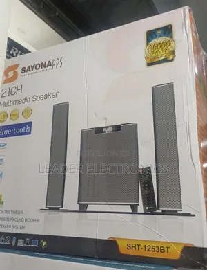 Sayona 2.1ch Multimedia Speaker – Super Bass | Powerful Sound System