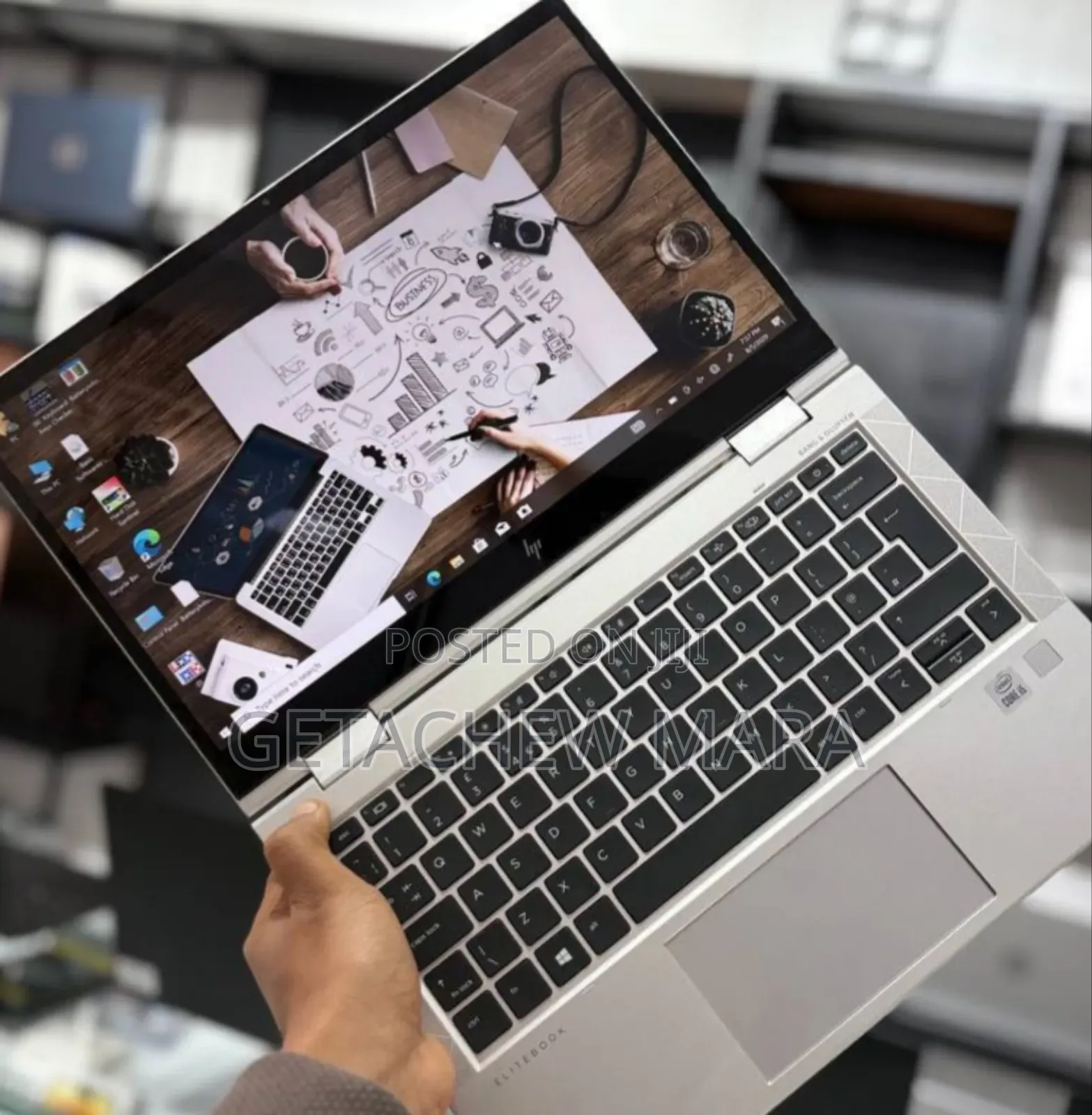 New Laptop HP EliteBook 830 G7 8GB Intel Core i5 SSD 512GB