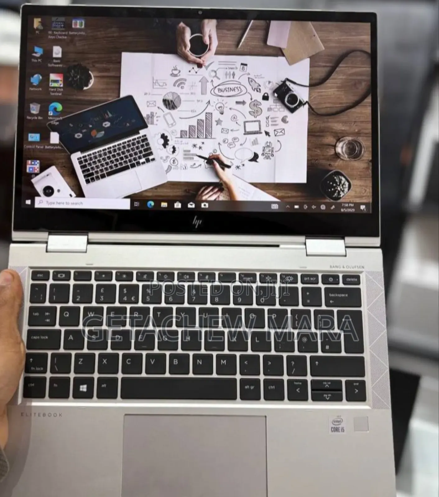 New Laptop HP EliteBook 830 G7 8GB Intel Core i5 SSD 512GB