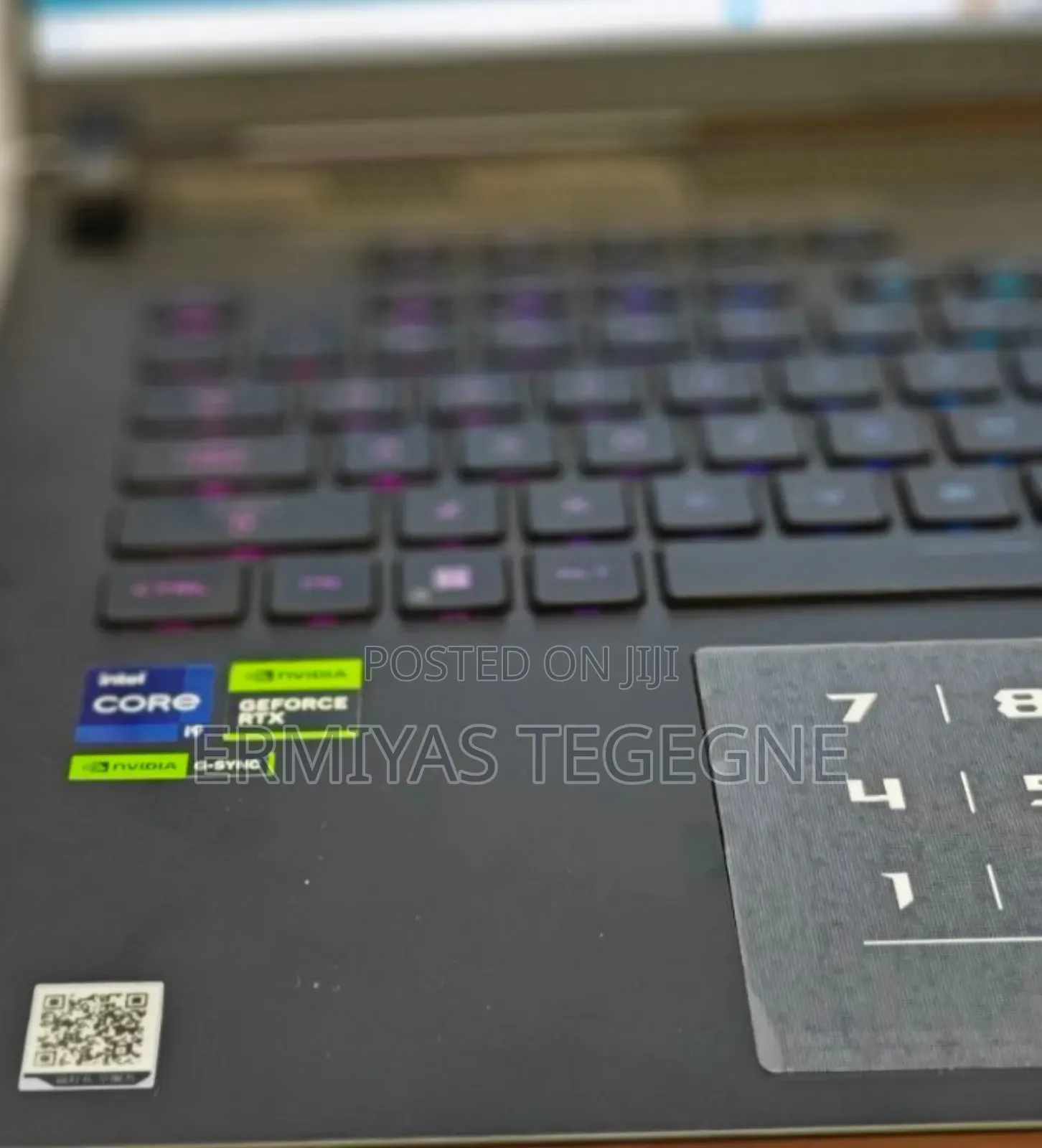 New Laptop Asus ROG Strix G16 G614 16GB Intel Core i7 SSD 512GB