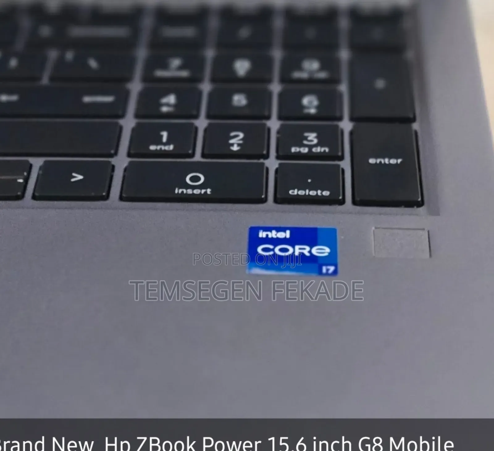 New Laptop HP ZBook Power G9 i7 16GB Intel Core i7 SSD 512GB