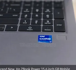 New Laptop HP ZBook Power G9 i7 16GB Intel Core i7 SSD 512GB