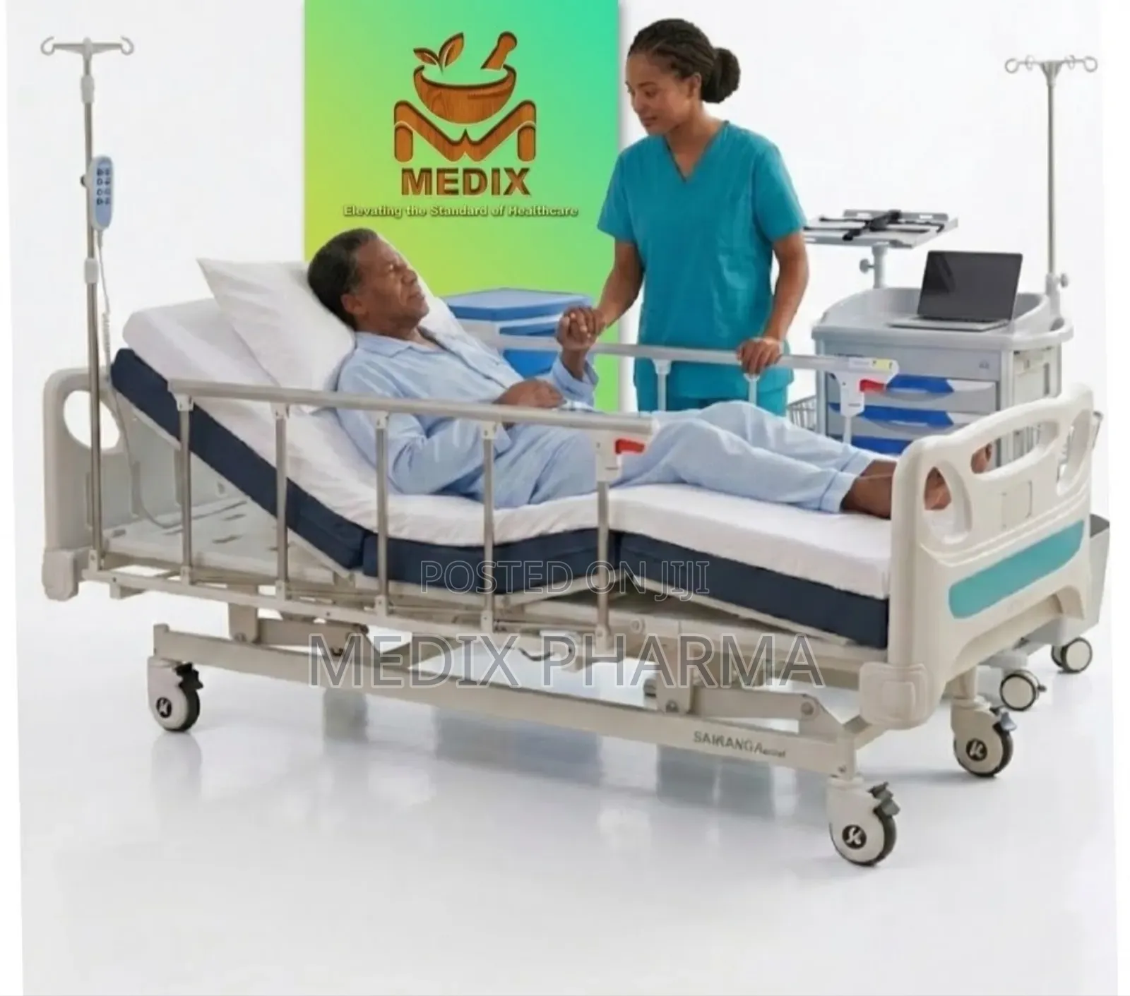 Electric- Hospital Bed 3- Functiond Brand: Saikang Medical