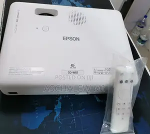 Brand New Epson Projector Model: Eb-E10 With Cartoon With