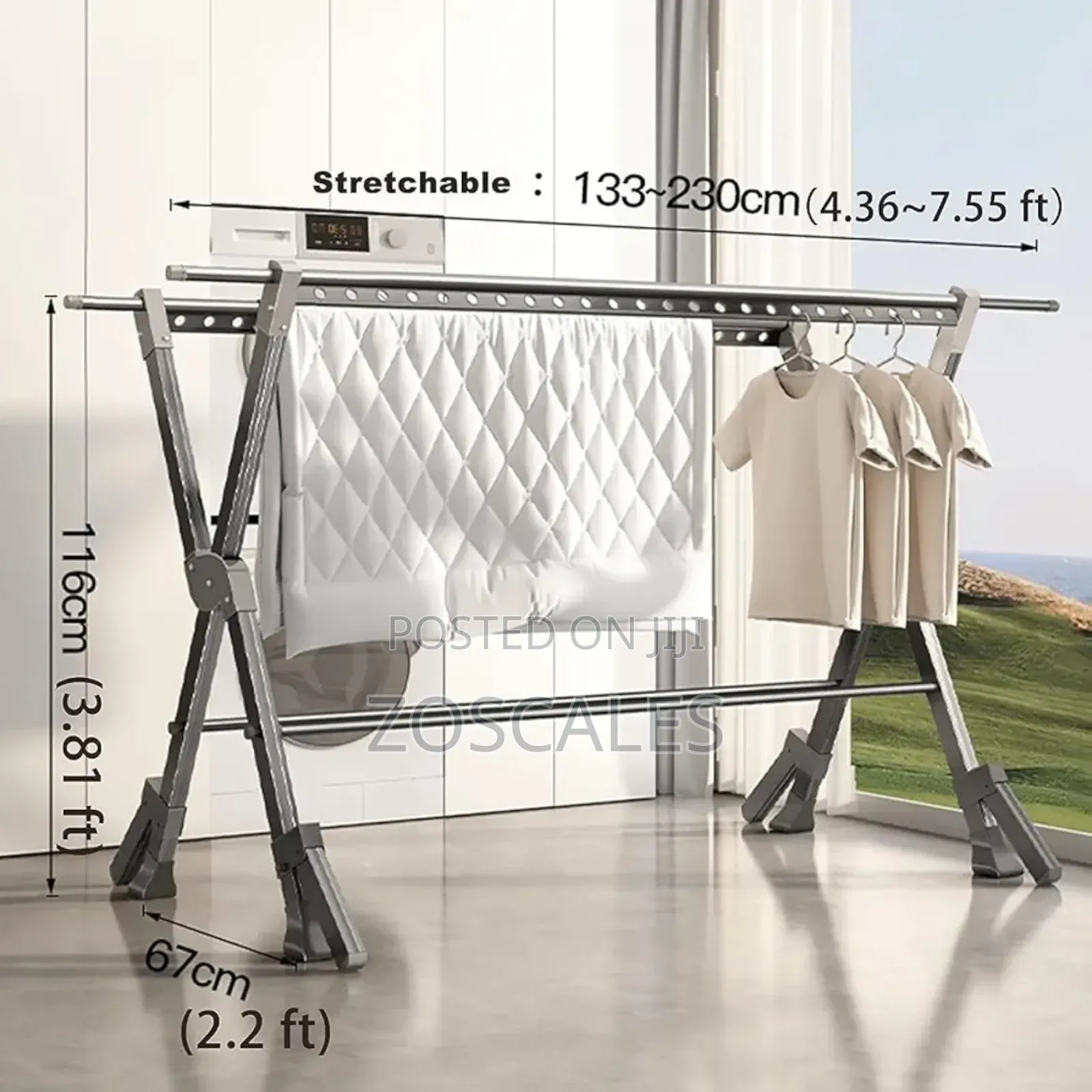 Stainless Steel Foldable Drying Rack