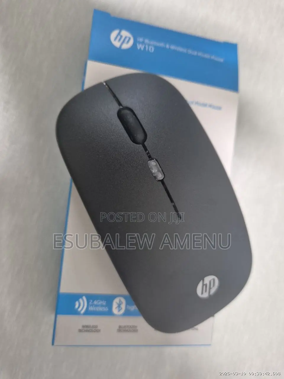 Hp Bluetooth Wireless Dual Model Mouse W10