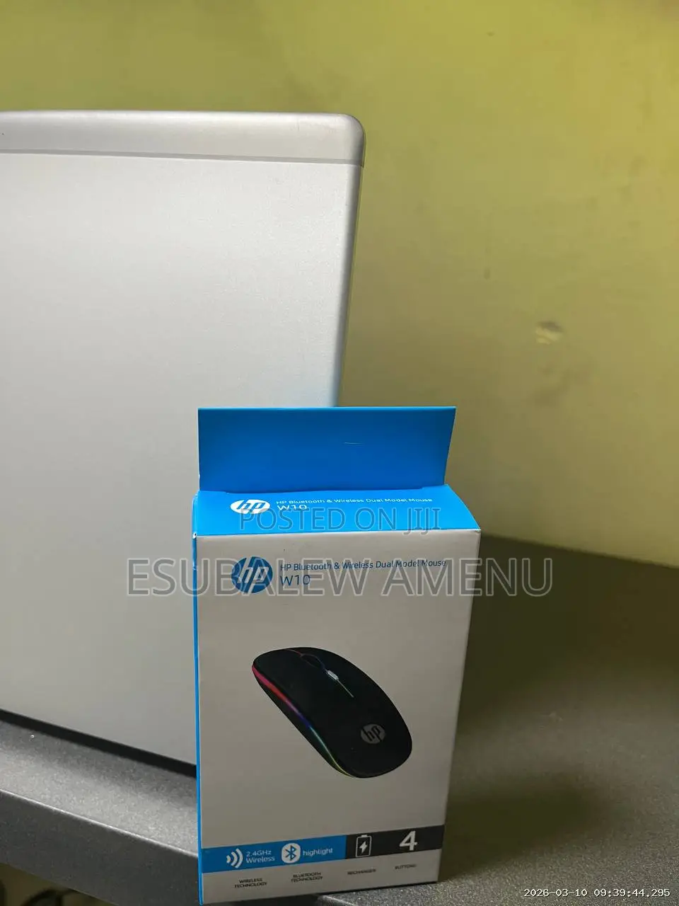 Hp Bluetooth Wireless Dual Model Mouse W10