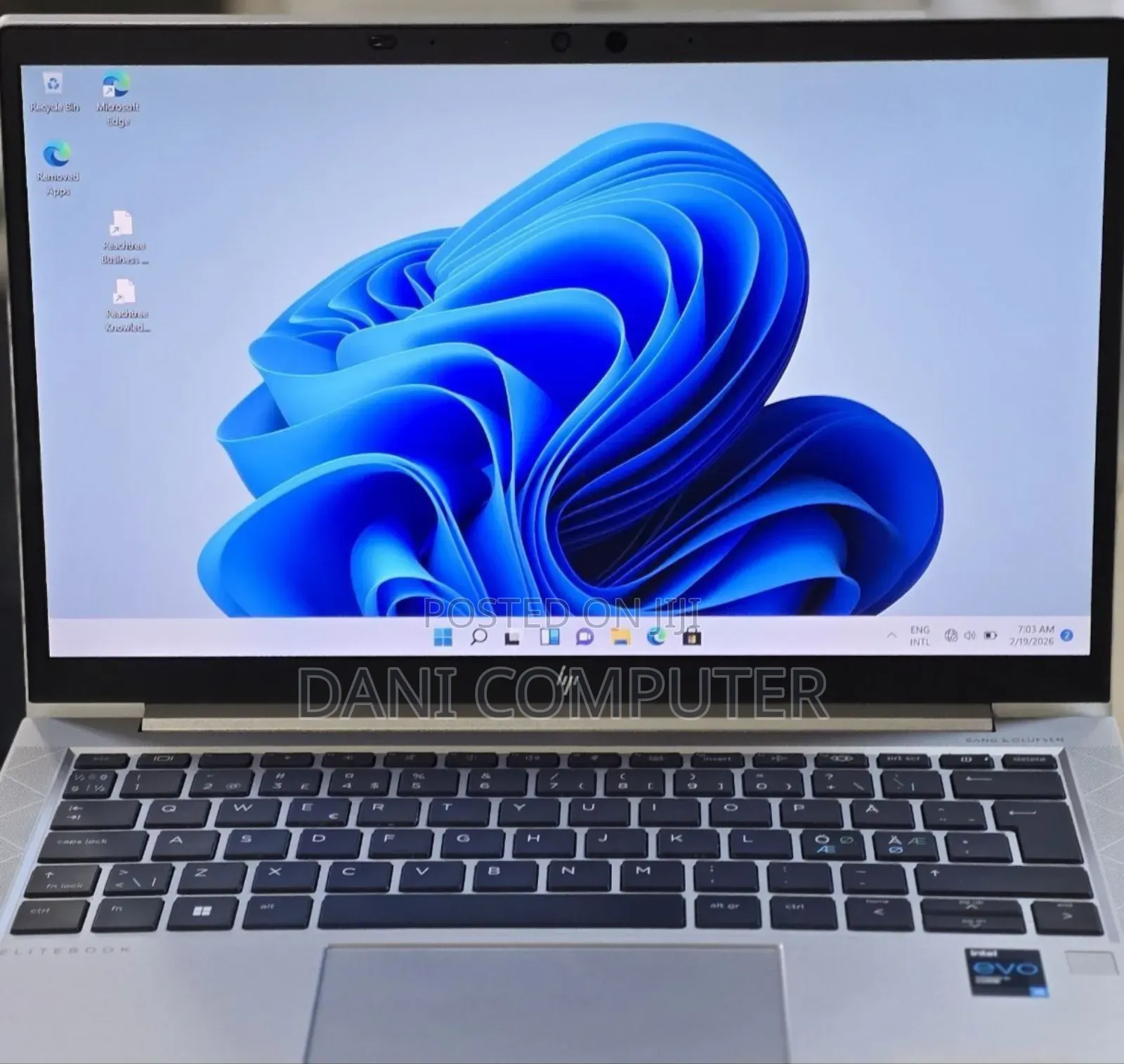 New Laptop HP EliteBook 830 G8 16GB Intel Core i5 SSD 512GB