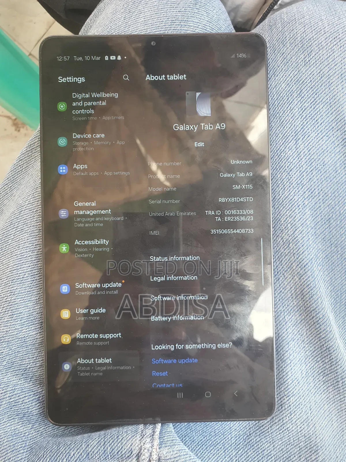 Samsung Galaxy Tab A9 64 GB Silver