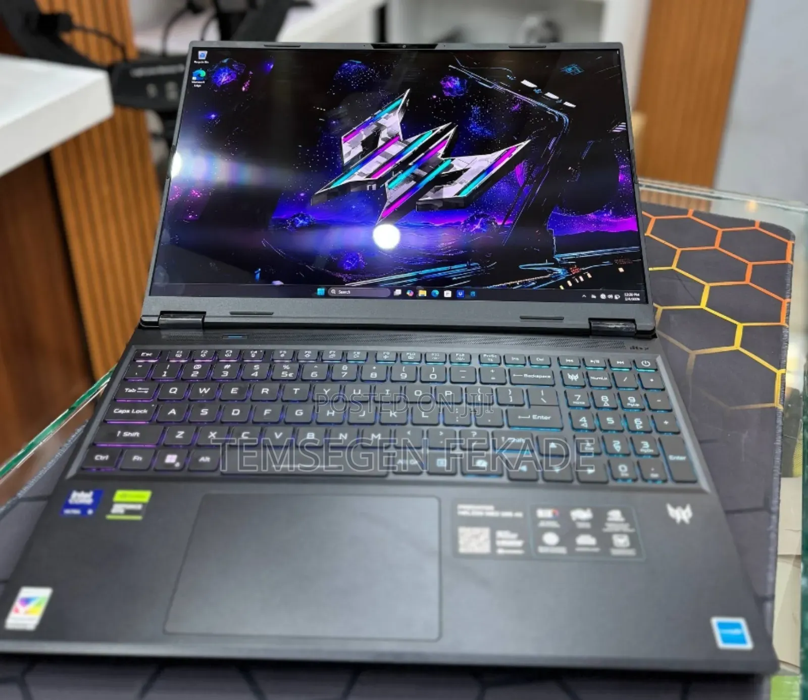 New Laptop Acer Predator Helios Neo 16 32GB Intel Core Ultra 9 SSD 1T