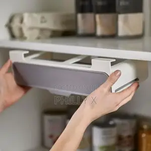 Kitchen Cabinet Pull Down Space Saving Spice Rack