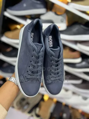 Boss Zool High Master Quality Smooth Flat Shoes for Man's