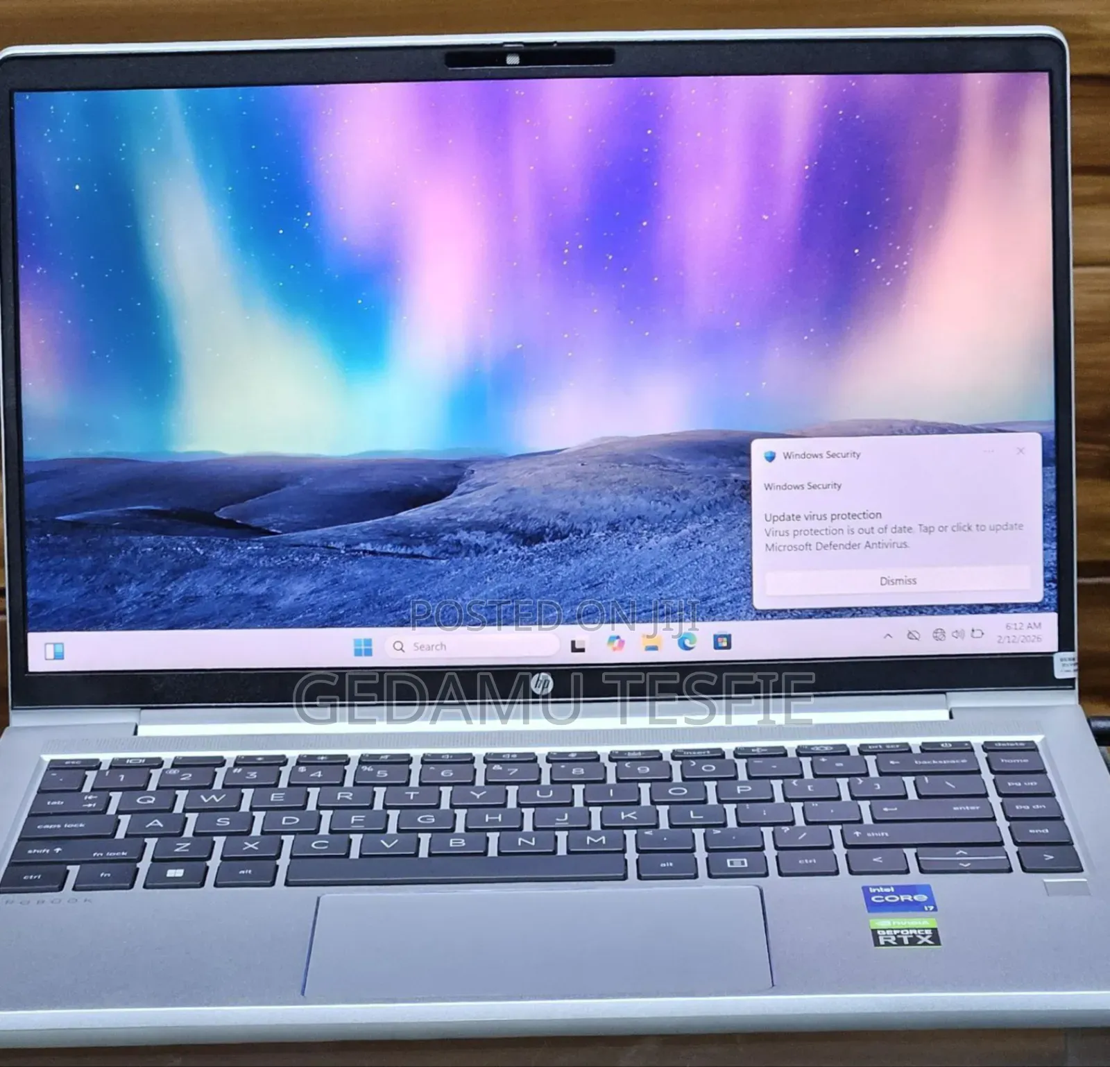 New Laptop HP 16GB Intel Core i7 SSD 512GB