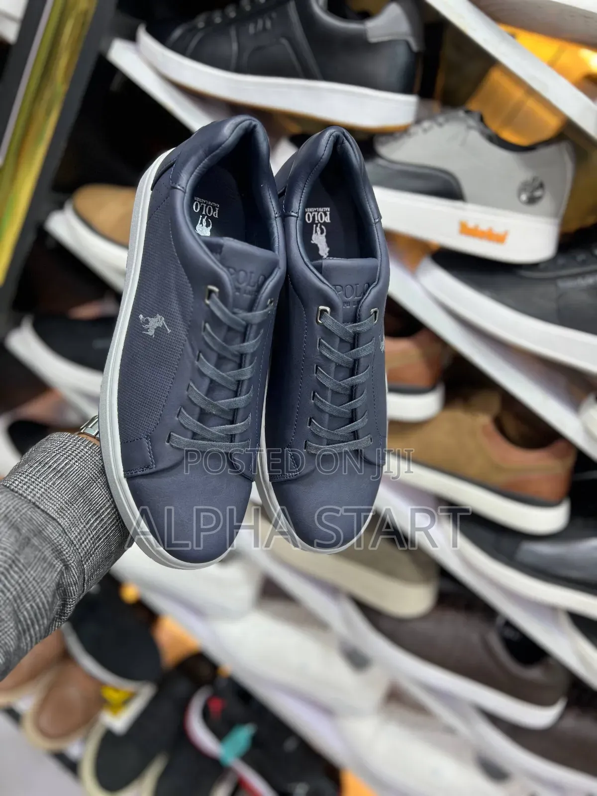 Polo Wl High Master Quality Smooth Flat Shoes for Man's