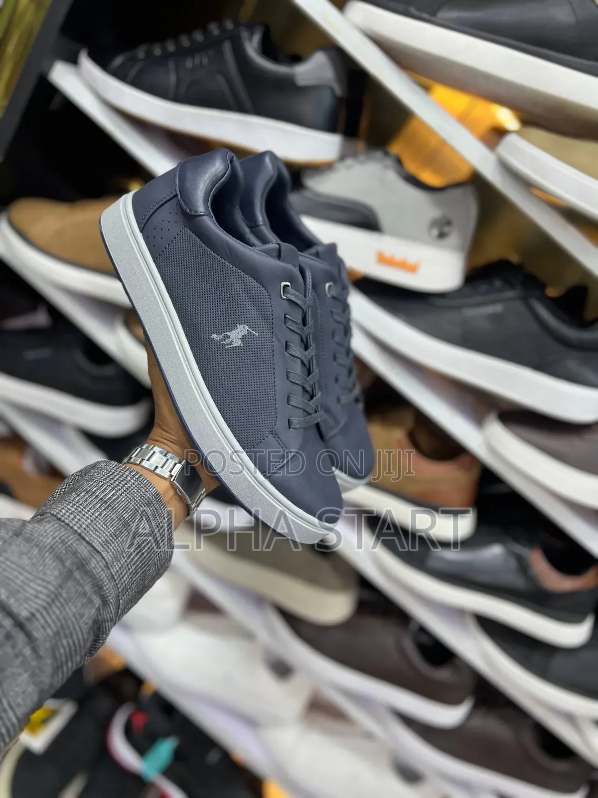 Polo Wl High Master Quality Smooth Flat Shoes for Man's