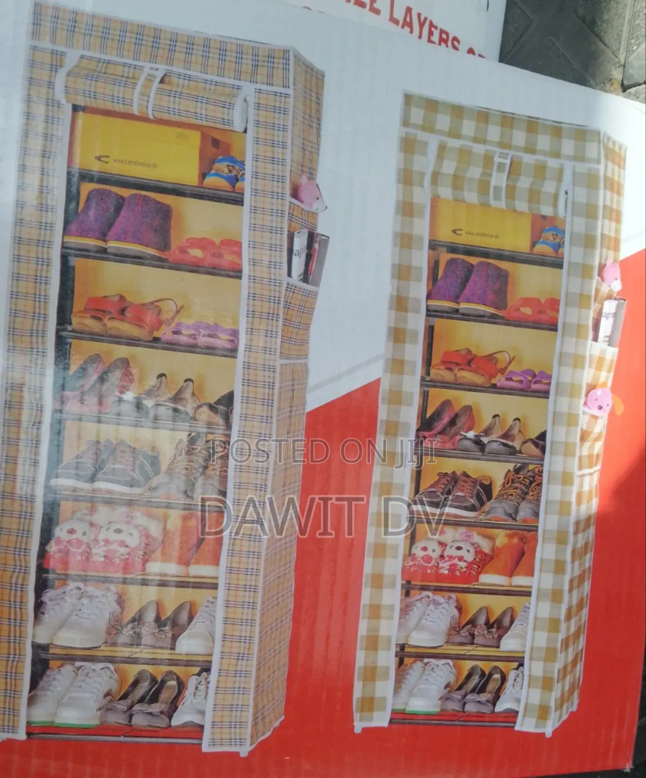 9 Layer Shoe Rack (ጫማ መደርደሪያ )