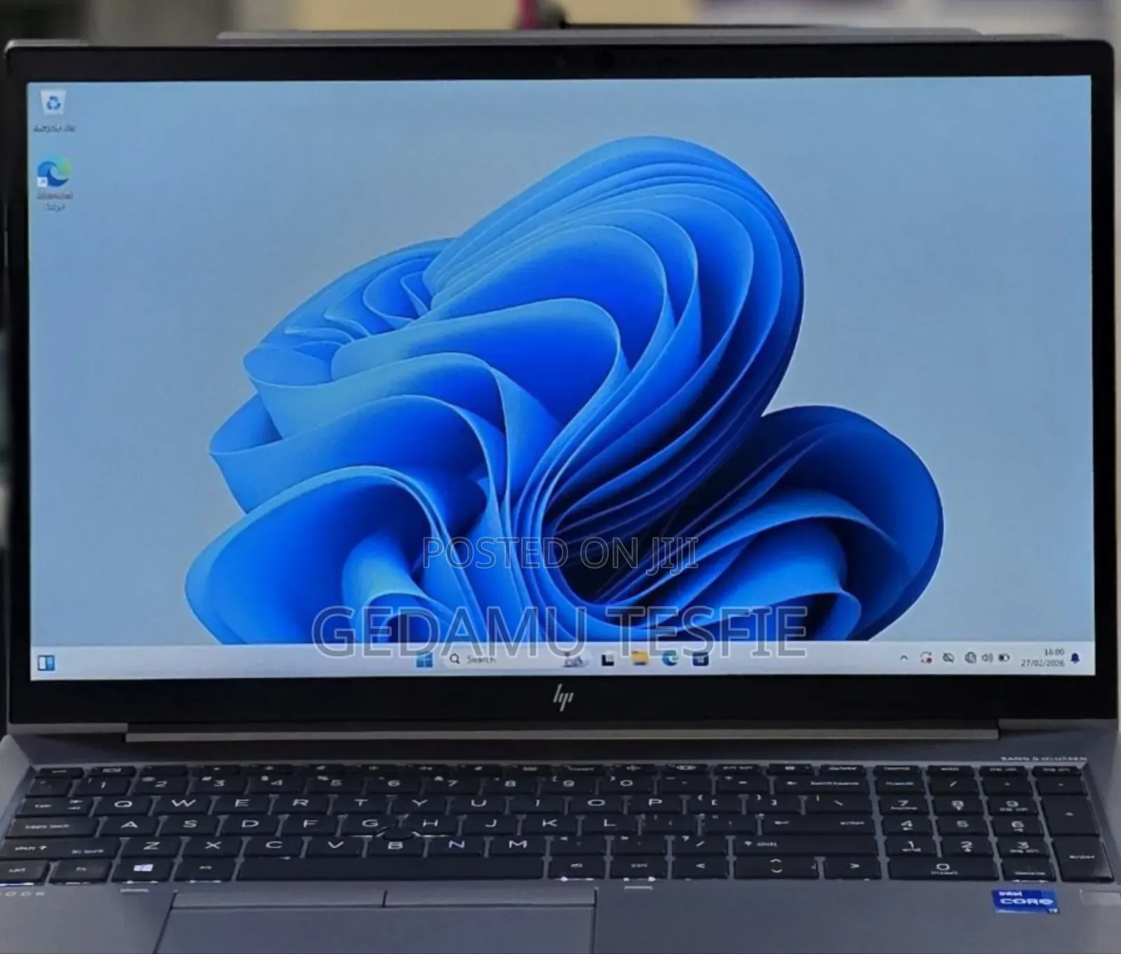 New Laptop HP 16GB SSD 512GB