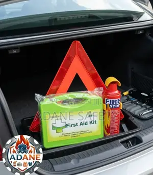 Adane's Safetytrio Package: Reflector, Fire Stop , First Aid Kit$$