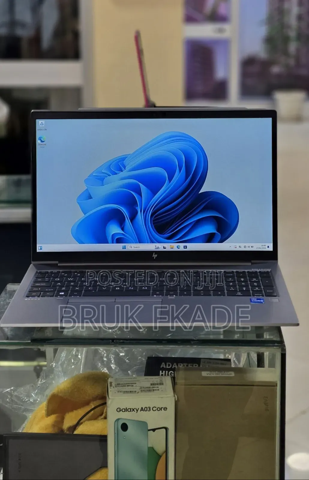 New Laptop HP ZBook Fury 15 G8 16GB Intel Core i7 SSD 512GB