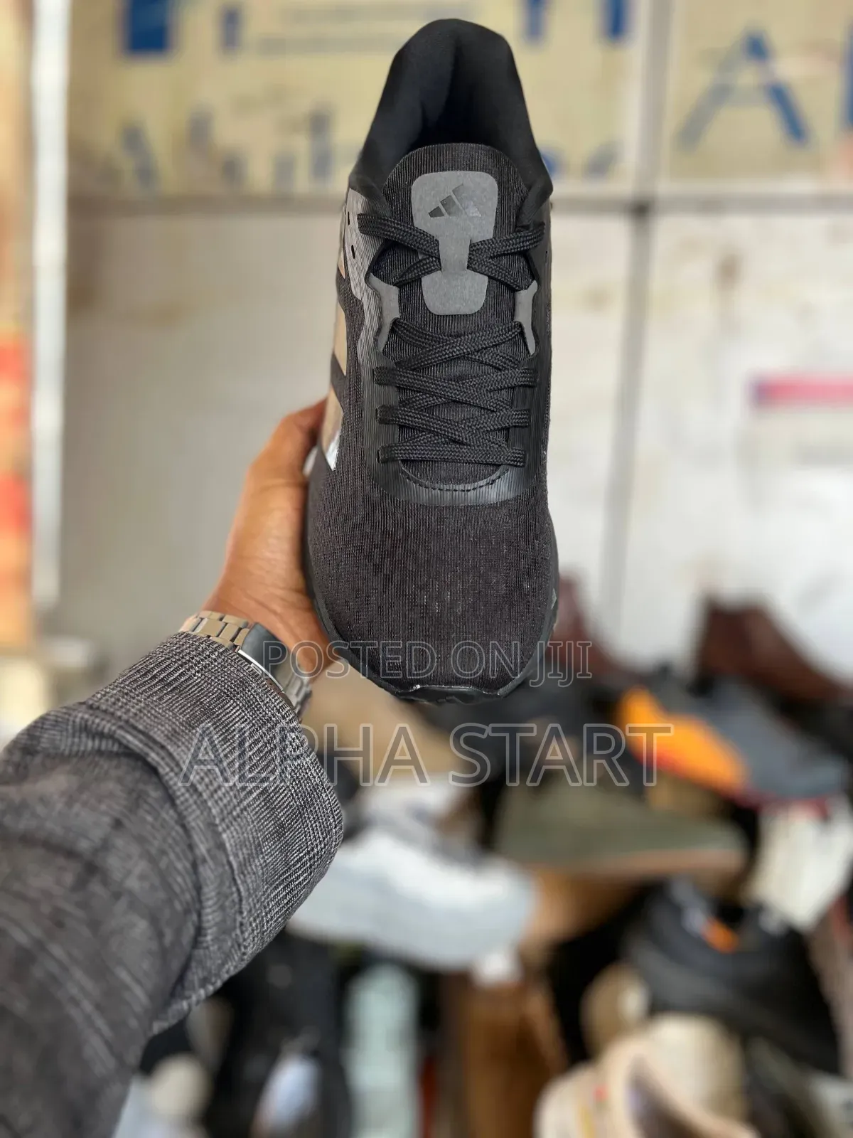 Adidas Wro Black Runs Sneakers Master Quality Smooth Shoes