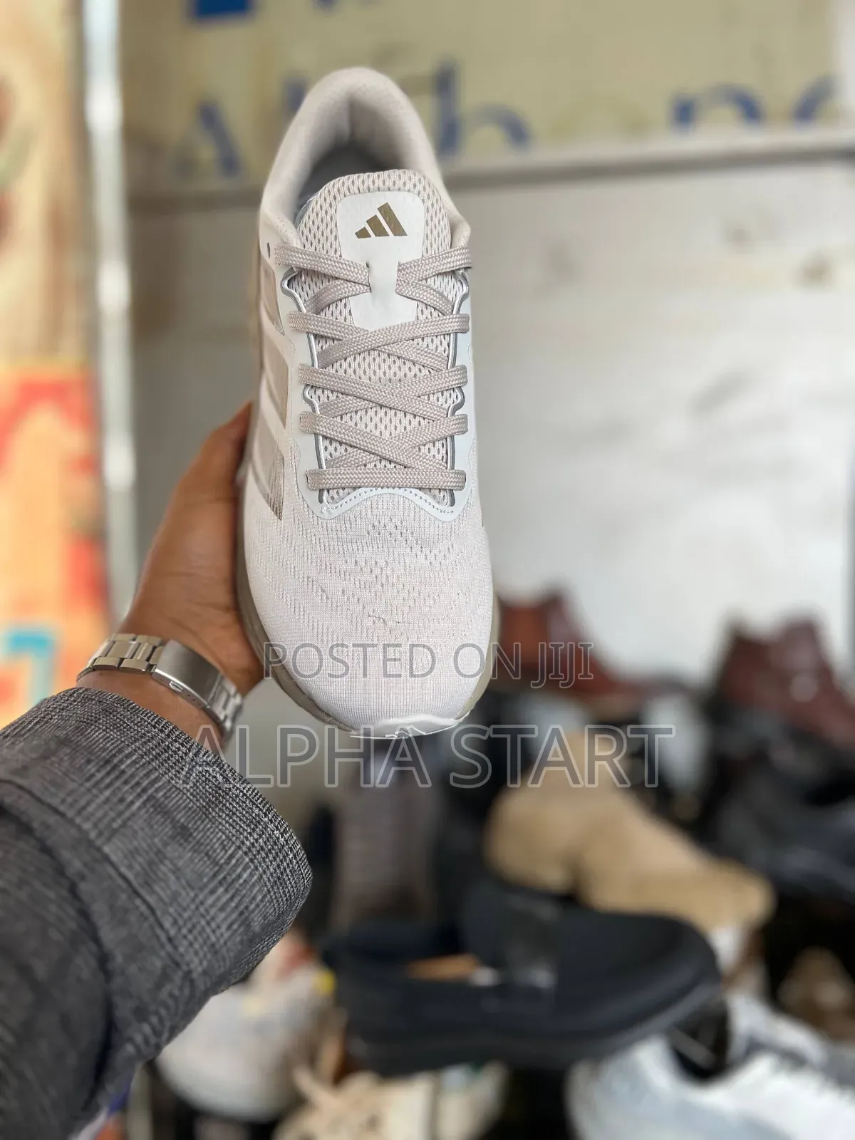 Adidas Wro Gray Runs Sneakers Master Quality Smooth Shoes