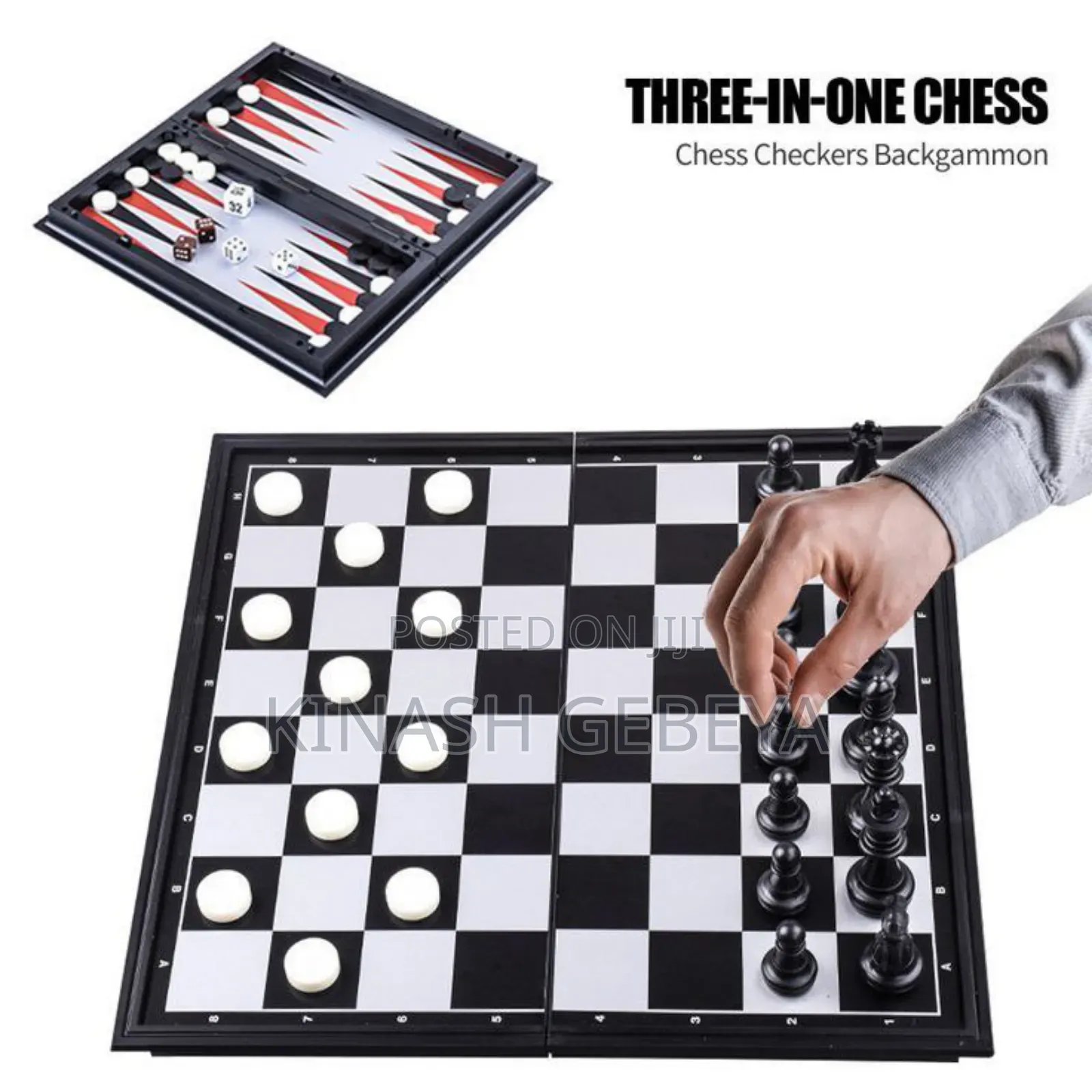 3in1 Magnetic Board Game Set(3games)