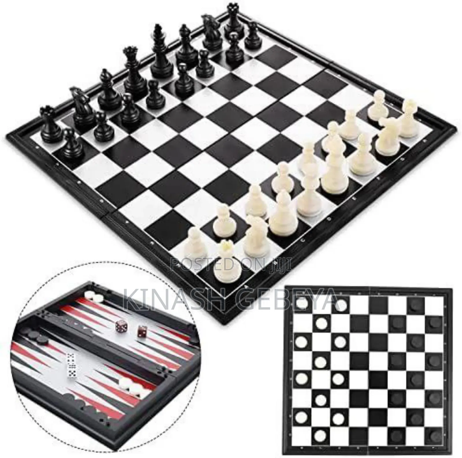 3in1 Magnetic Board Game Set(3games)