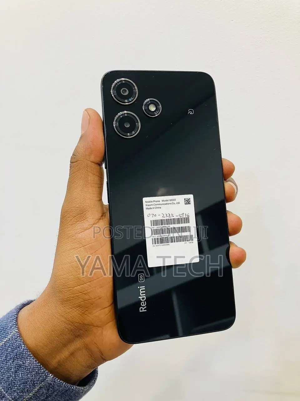 New Xiaomi Redmi 12 5G 128 GB Black