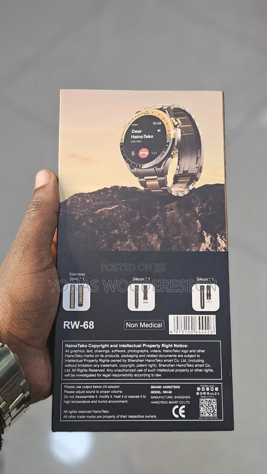 Haino Teko Rw‐68 Watch Ultimate Smart Watch