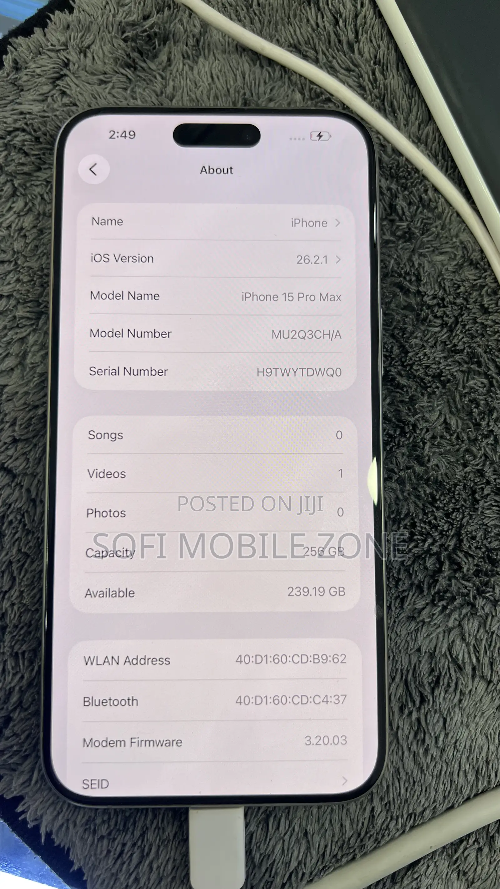 New Apple iPhone 15 Pro Max 256 GB
