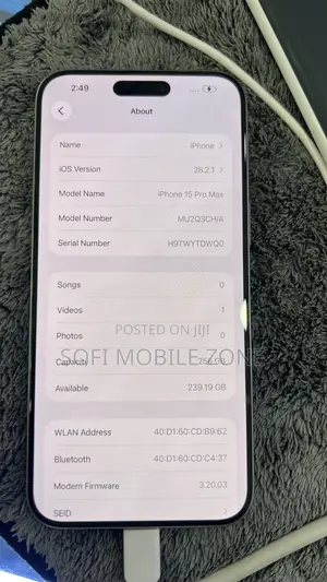New Apple iPhone 15 Pro Max 256 GB