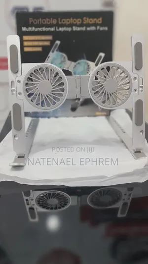 Laptops Stand With 2 RGB Fan