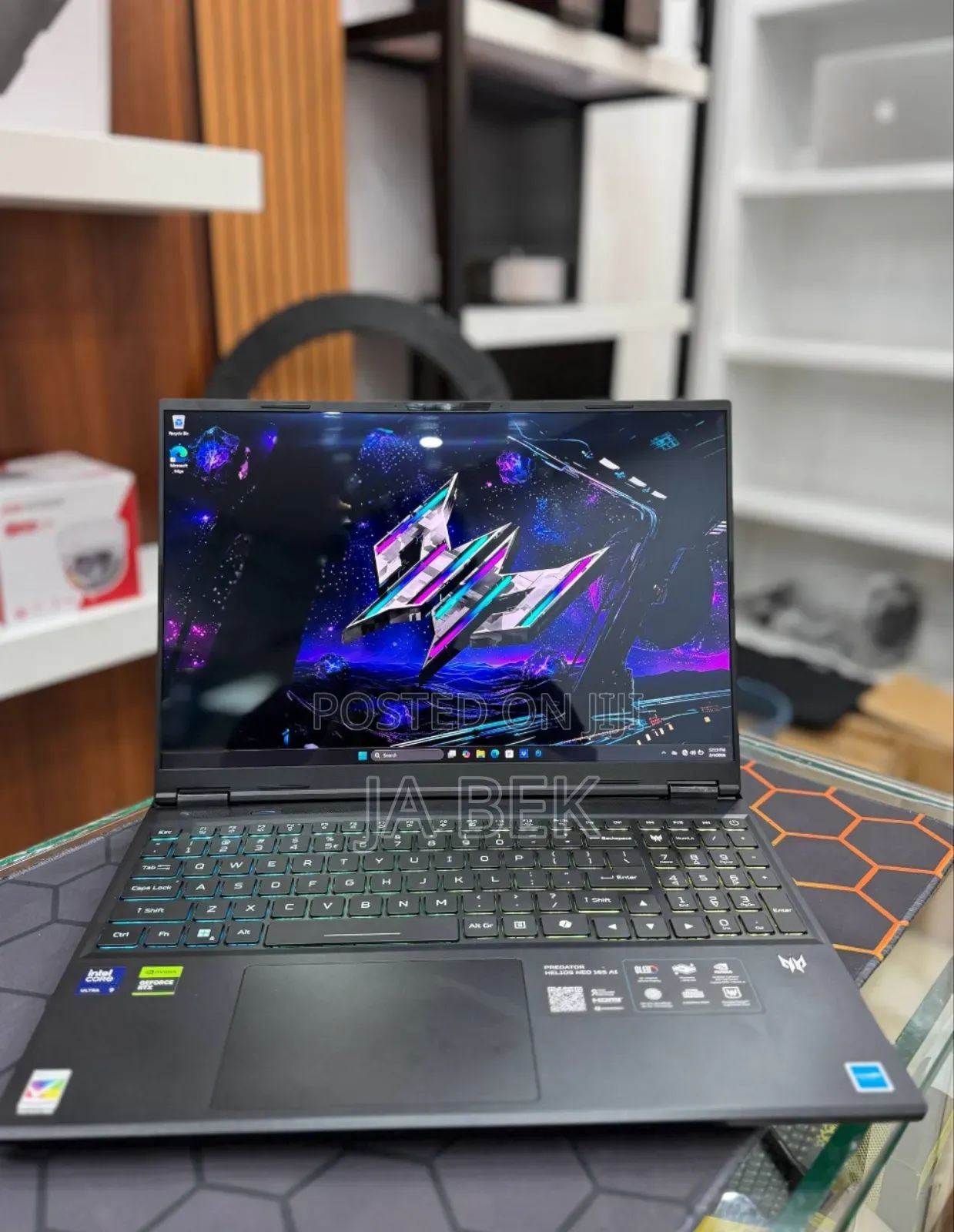 New Laptop Acer Predator Helios Neo 16 32GB Intel Core Ultra 9 SSD 1T