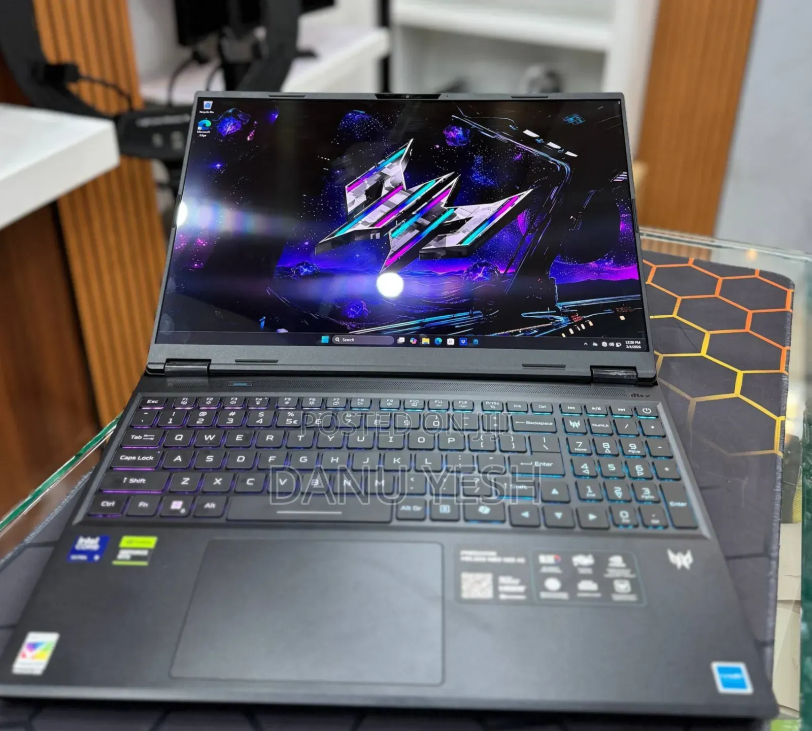 New Laptop Acer Predator Helios Neo 16 32GB Intel Core Ultra 9 SSD 1T
