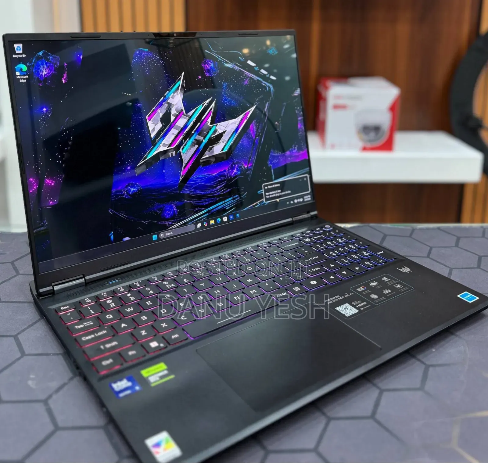 New Laptop Acer Predator Helios Neo 16 32GB Intel Core Ultra 9 SSD 1T