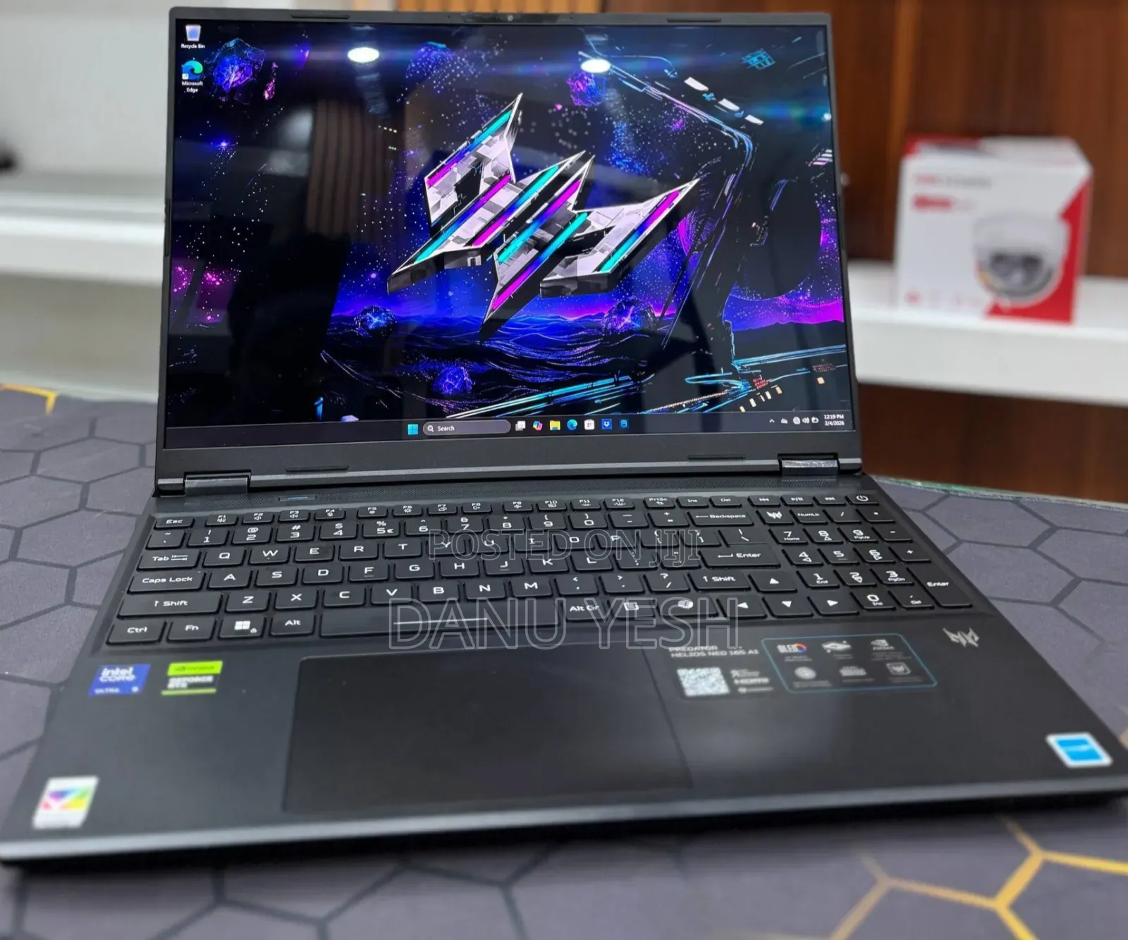 New Laptop Acer Predator Helios Neo 16 32GB Intel Core Ultra 9 SSD 1T