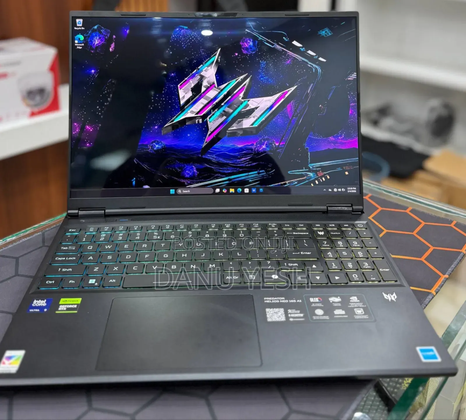 New Laptop Acer Predator Helios Neo 16 32GB Intel Core Ultra 9 SSD 1T