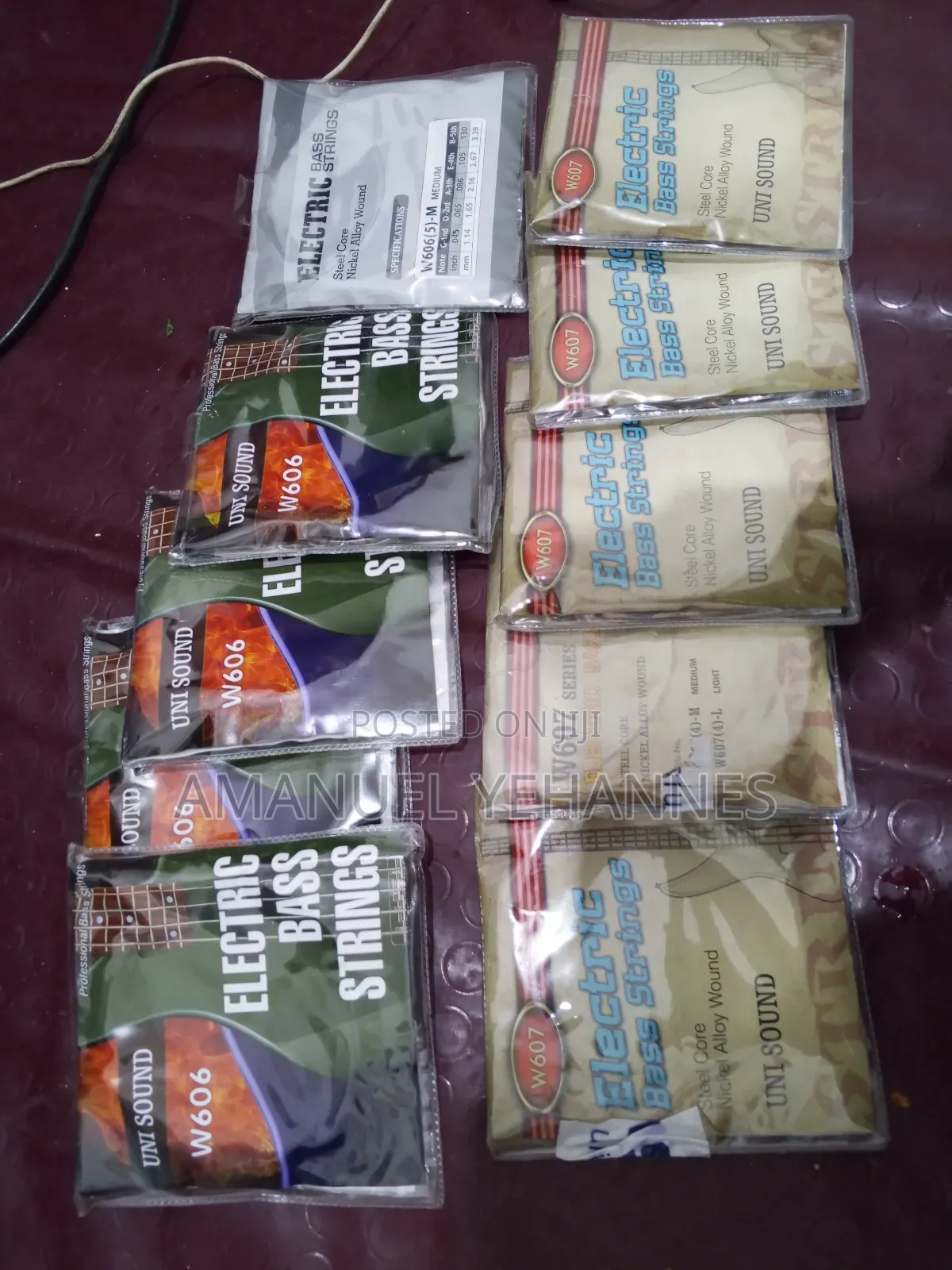 Uni Sound Bass Guitar Strings